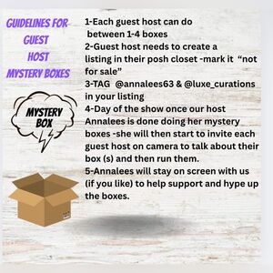 Mystery Box for Guest Hosts